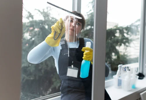 Nettoyage de vitres intérieures et extérieures à Saint-Germain-les-Vergnes